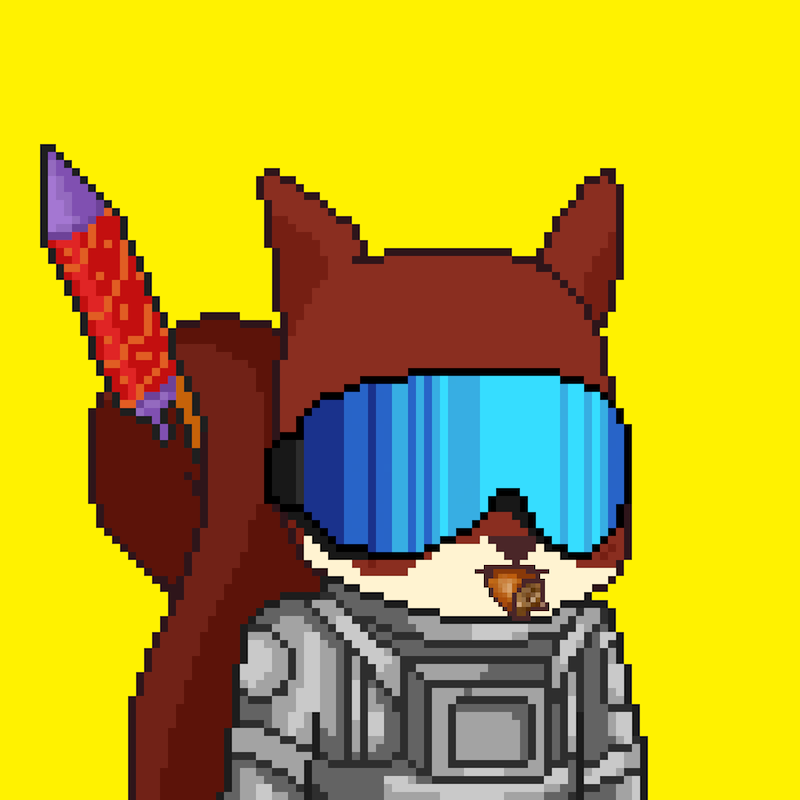 Pixel Squirrels #57